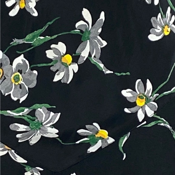 Affinity Black Racerback Daisy Print Maxi - Picture 2 of 2